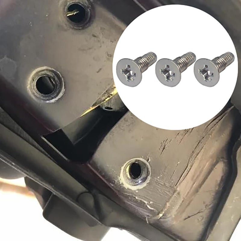 Lanphitus 3Pcs Door Latch Lock Motor Actuator Outer Handle Flat Head Mount Screw 90103-S7S-003 for Honda Accord 2003-2007 CR-V 2002-2011 Odyssey 2005-2024 for Acura TL TSX RSX M6x18.5mm - Image 2